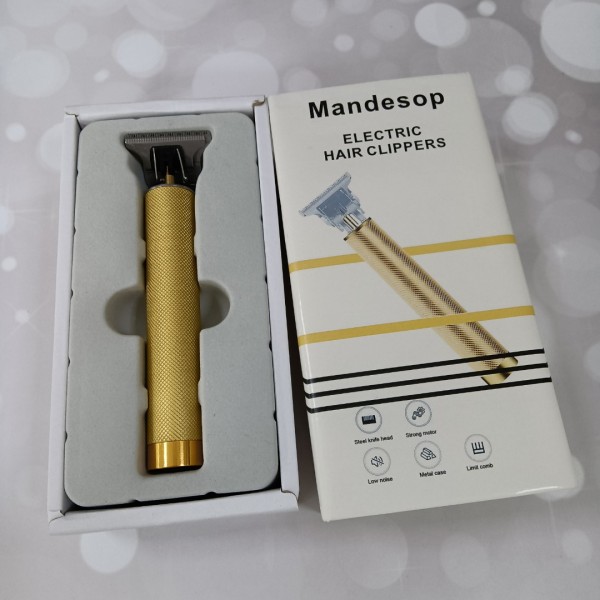 Mandesop Electric hair clippers Cordless Hair Clippers for Men Hair Beard Outlining Trimmer